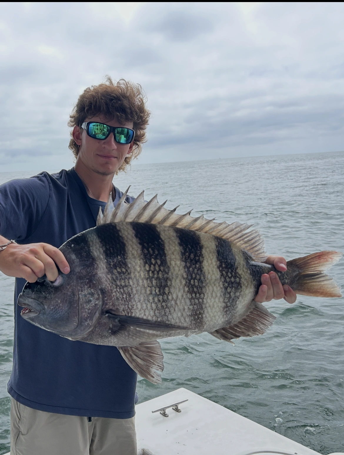 Six hour Chesapeake Bay fishing charter on open water. Starts at 9:00 AM.